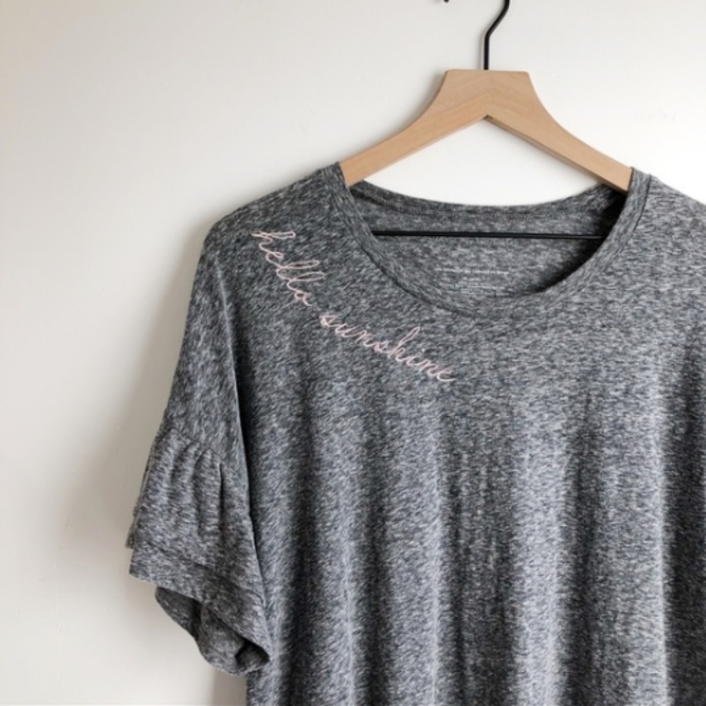 Grayson Threads Hello Sunshine Embroidered Top